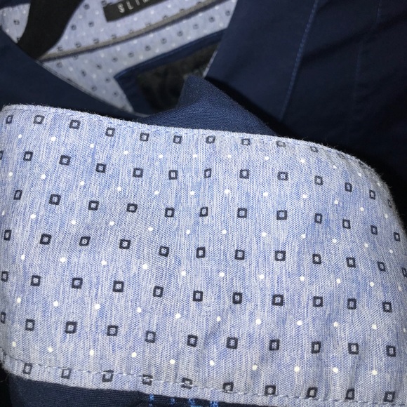 Blue button up shirt - Picture 1 of 2